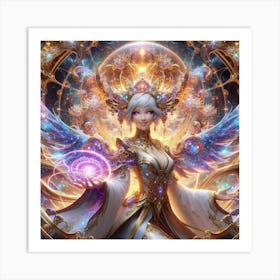 Angel Of Light 14 Art Print