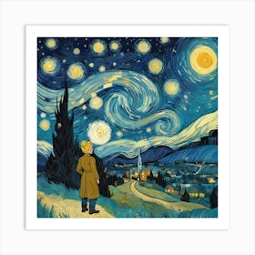 Starry Night 5 Art Print