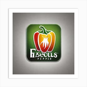 Fasous Pepper Logo Art Print