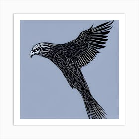 Eagle Flying Art Print