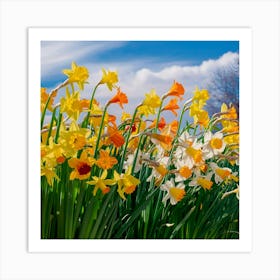 Daffodils 7 Art Print