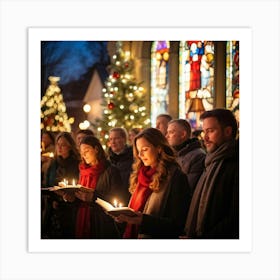 Christmas Liturgy Art Print