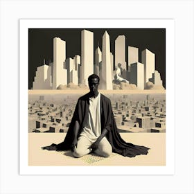 Lost And Lonely In The Big City Art Print