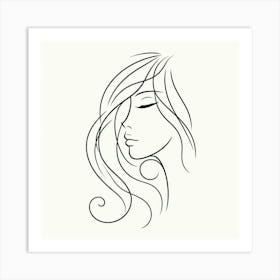 Portrait Of A Woman 11 Art Print