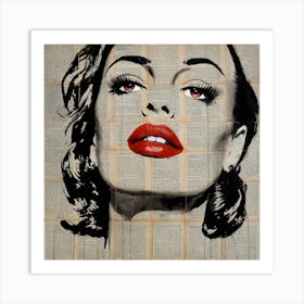 Joan Crawford Art Print