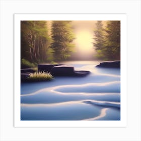 Surreal And Serene 1 Art Print