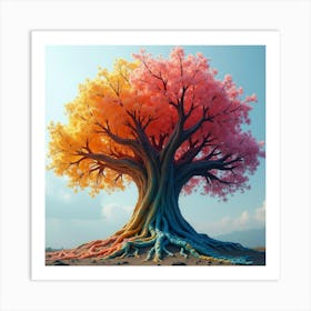 A Magnificent Tree Art Print