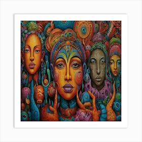 Women Of The World Art Print