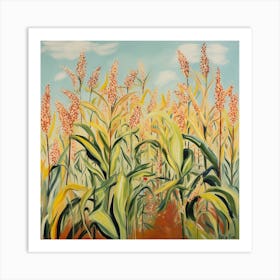 Corn Field Art Print