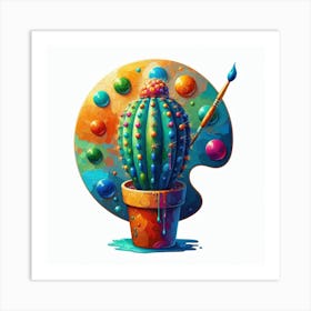 Cactus 2 Art Print