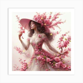 Cherry Blossoms Art Print