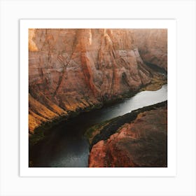 Colorado River Square Art Print