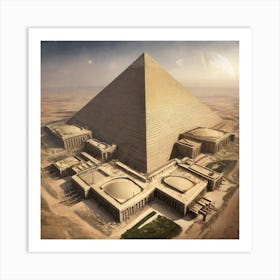 Pyramid Of Giza 2 Art Print