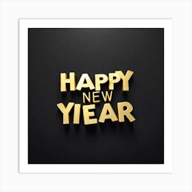 Happy New Year 108 Art Print