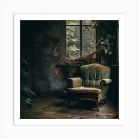 Abandoned Room Art Print