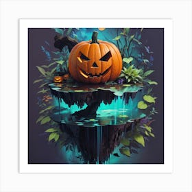 Jack O Lantern Art Print