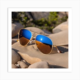 Aviator Sunglasses Art Print