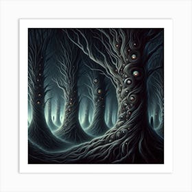 Dark Forest 2 Art Print