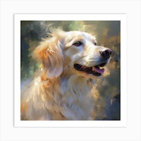 Golden Retriever Art Print