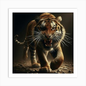 Tiger 8 Art Print