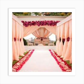 Indian Wedding Ceremony Art Print