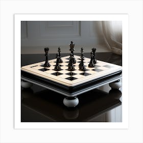 Chess (1) Art Print