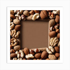 Nut Frame 29 Art Print