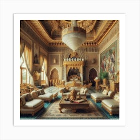 Egyptian Palace 1 Art Print