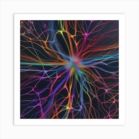 Neuron Network 4 Art Print