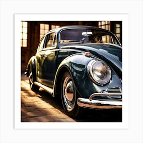 Door History Classic Detail Window Front Closeup Headlamp Sunlight Bumper Transport Auto (7) Art Print