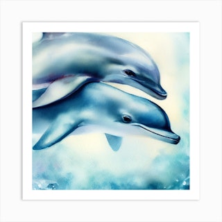 Dolphins Make Me Happy Gift For Dolphin Lover Digital Art by EQ Designs -  Pixels