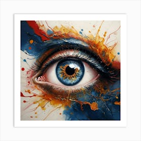 Eye Of The Artist Art Print