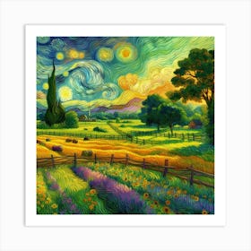 Starry Night 10 Art Print