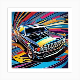 Ford Capri Art Print