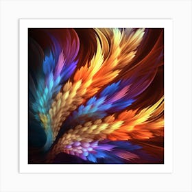 Phoenix Wings Art Print