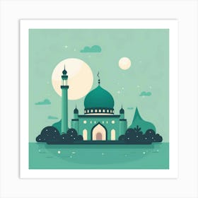 Islamic Mosque 2 Art Print