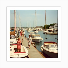 The Old Marina~Reimagined By Hall-O-Gram Creations, HallOGram, hallogramcreations, hallogram 8 Art Print