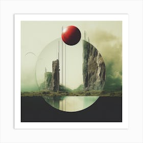 Abstract Landscape 1 Art Print