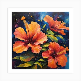 Hibiscus 3 Art Print