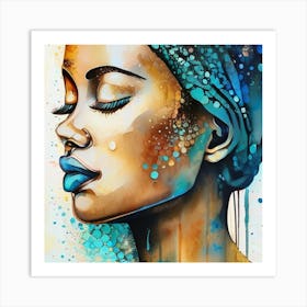 African Woman 2 Art Print