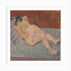 Reclining Nude By Cyprián Majerník Art Print