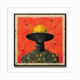 Man In A Hat Art Print