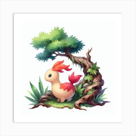 Pokemon 4 Art Print