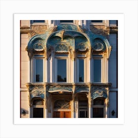 Victorian Building Art Print