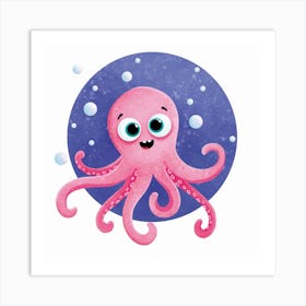 Oktopus Art Print