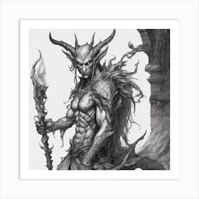 Demon Demons, Demon Art, Fantasy Art, Fantasy Art, Demons, Art Print