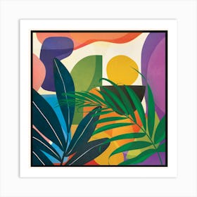 Sunrise Garden 2 Art Print