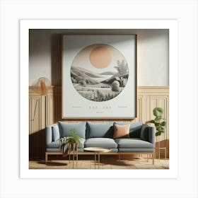 Abstract Painting For Unique Homes Art Print