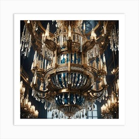 Chandelier 3 Art Print