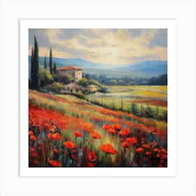 Majestic Montepulciano Glow 1 Art Print